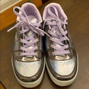 COPY - Girls Purple Skechers energy light sneaker…